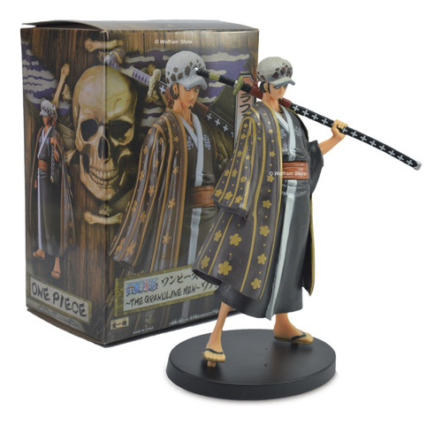 Figura Muñeco Gashapone One Piece Trafalgar Law 