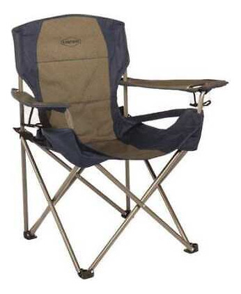 Kamp-rite Tent Cot Cc026 Chair, Blue/gray, 20 In. L X 38 Tth