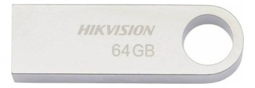 Pendrive Hikvision Hs-usb-m200 64gb 2.0 Plateado Color Gris Liso