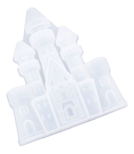 Forma De Castillo Molde De Silicona Fondant Molde Pastel