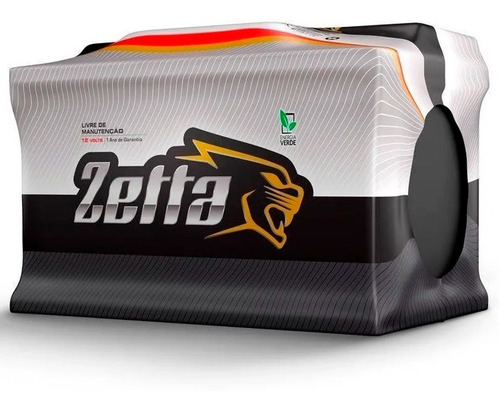 Bateria Zetta 12x75 Z75 Der 50amp 420cca Premium