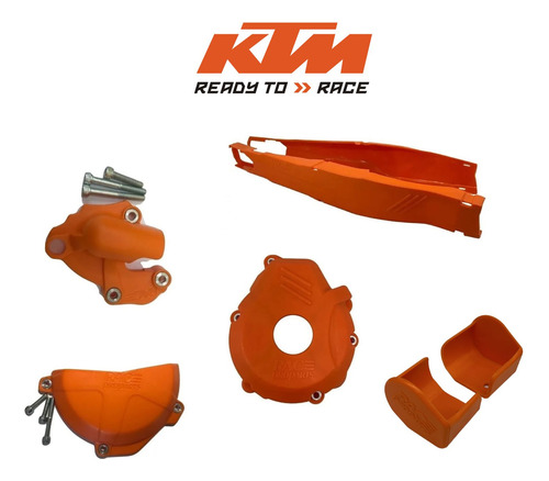 Kit Completo De Proteção Ktm Exc-f 250 E 350 2017 Até 2023