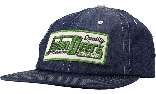 John Deere Cambray-azul Marino-talla Única Sin Estructurar, 