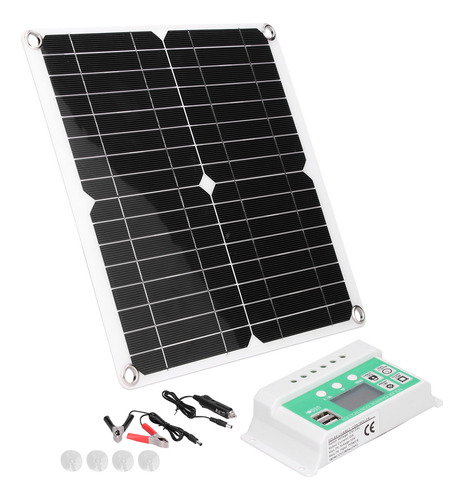 Panel Solar Flexible De Silicio Monocristalino 40w