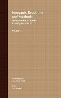 Inorganic Reactions And Methods : The Formation Of Bonds ...