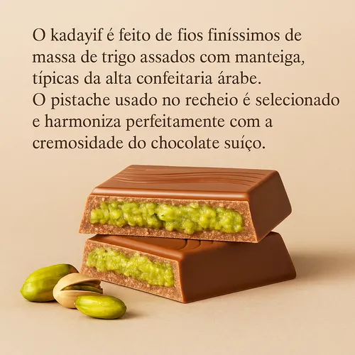 Chocolate Lindt Dubai Style (145g) | Parcelamento sem juros