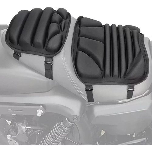 2 Cojines De Gel 3d Para Asiento De Motocicleta Y