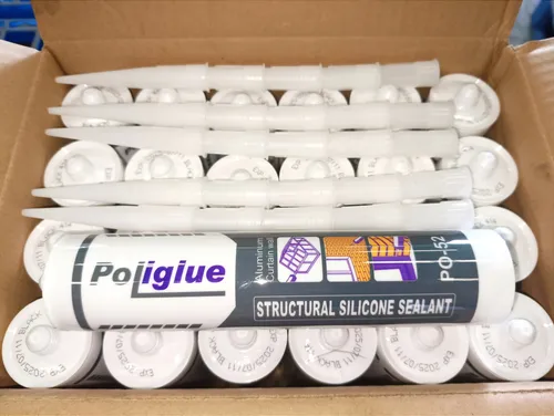 comprar Silicona Neutra Negra Poliglue 310 Ml Cartucho Para Fachadas