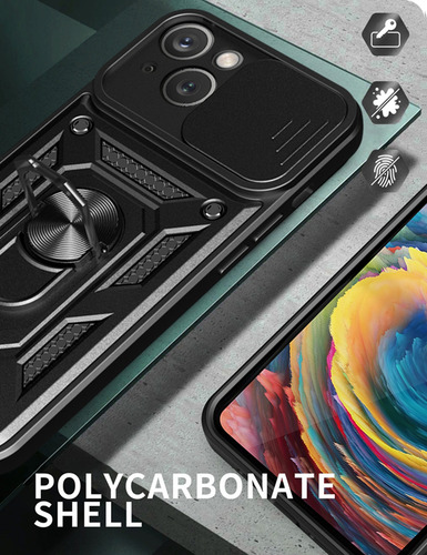 Funda De Cámara Deslizante Para Huawei Y8s, Soporte Deslizante, A Prueba De Golpes