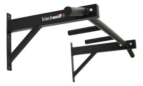 Blackwolf barra fixa neutra 40cm com parafusos e buchas
