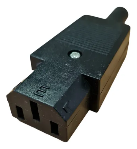 Conector Ficha 3c Power Pc Interlock Hembra Sin Cable X10