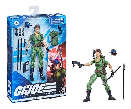 Gi Joe Lady Jave Figura De Acción Army Military 