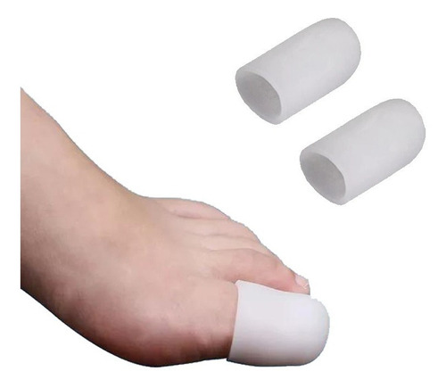 1 Par Protetor Dedão Separador Pé Silicone Anti Calos Bolha