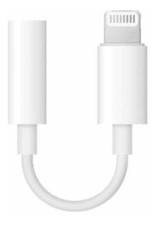 Adaptador Audio Lightning A Plug Jack 3.5mm Para iPhone