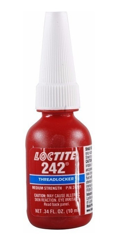 Fijador De Rosca Resistencia Media 10 Gr (7.5 Oz) Loctite 242