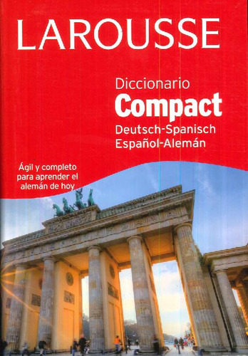 Libro Larousse Diccionario Compact Deutsch Spanisch Español