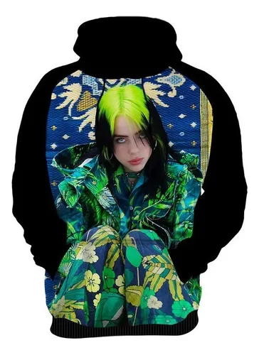 Moletom billie eilish mercado cheap livre