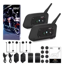 Comprar Ejeas V6 Pro+ de 2 intercomunicadores negros IP67