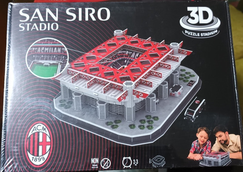 Imagen 4 de 5 de Puzzle 3d Estadio - Estadio San Siro Ac Milán - Original