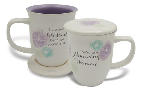 Cathedral Art Abbey & Ca Gift Amazing Woman Juego De Taza Y 