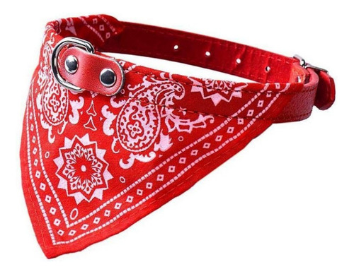 Collar Con Bandana Para Perros Y Gatos 