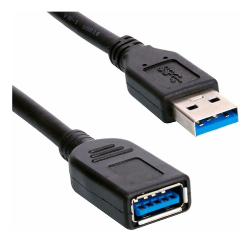 Cable Usb 3.0 A/a Macho-hembra Extension 1,8 Mts