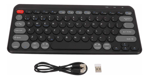 Teclado De Modo Dual, Teclas Redondas Compactas, Mini Inalám