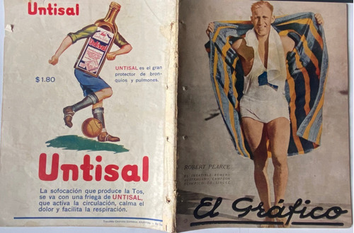 Antigua Revista El Gráfico Nº 689, Fútbol Deportes 9/ 1932