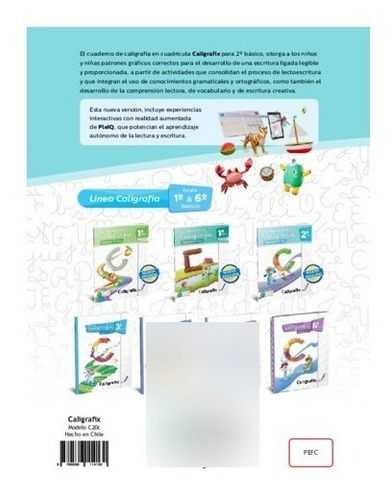 Imagen 3 de 5 de Caligrafia Cuadricula 2 Caligrafix 5mm