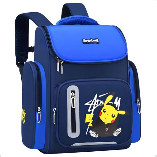 Mochila Escolar Bolsa Pikachu Pokémon Fofo Cute