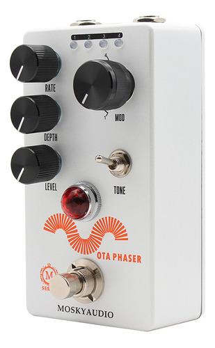 Pedal De Efectos Phaser Effector 9v Mini Interfaz De Entrada