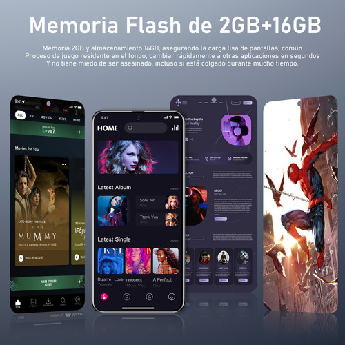 Android Celulares Spark 30 Pro 6.56 Pulgadas Barato Ram2gb Y Rom16gb