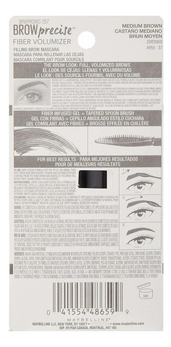 Maybelline New York Brow Preciso Fibra Voluminizador De Ceja