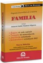 Comprar Guia De Estudio Familia - Editorial Estudio