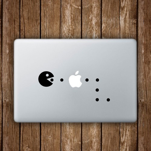 Vinilo Skin Calco Mac Notebook Netbook Tablet - Pacman