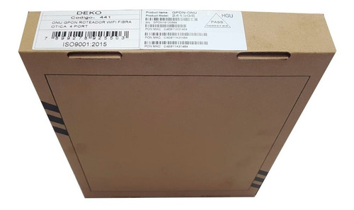 Onu Gpon Wi-fi Dkhg8546 2413ge 2pots 4ge 1usb Modem Roteador