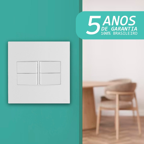 Kit 3 Placa 4x4 Para 4 Modulos Lisse Apoio