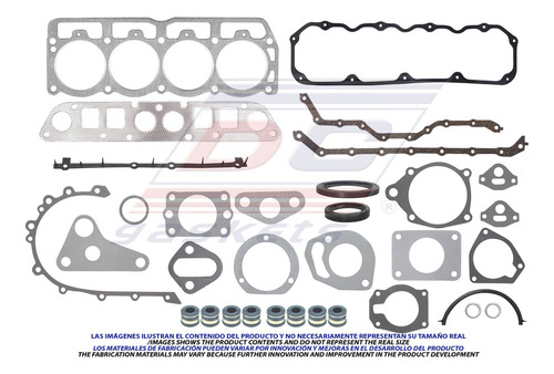 Juego De Juntas Jeep Comanche Base 2.5l Ohv 1989-1990 T/a