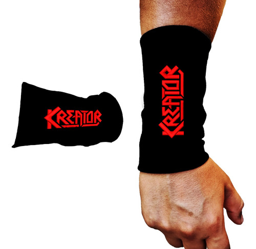 Muñequera Kreator Estándar Unisex Blacklabeldesigns