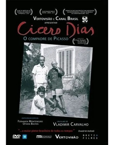 Cícero Dias - O Compadre De Picasso - Dvd - Vladimir Carvalho