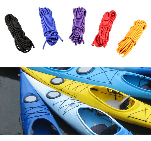 Cuerda Elástica Elástica Para Kayak Y Barco De 5 M, Cuerda D