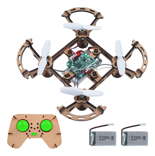 Diy Mini Wooden Drone Rc Quadcopter Building Kits For Kids .