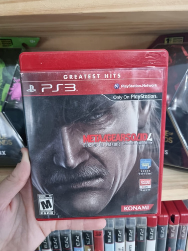 Metal Gear Solid 4: Guns Of The Patriots  Ps3 Fisico