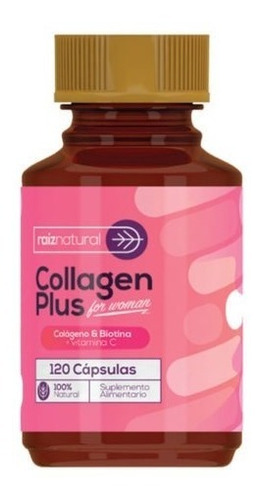 Collagen Plus For Woman X 120 Cap (colágeno + Biotina)