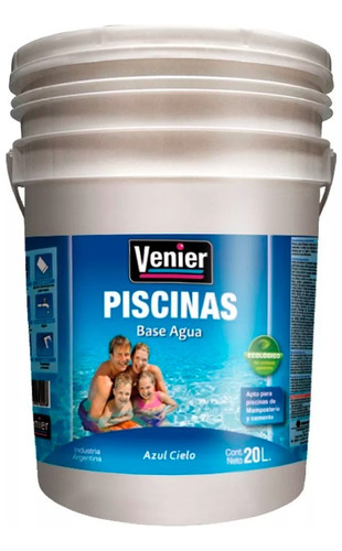 Venier Piscinas Agua Pintura Piletas Protec Superficie | 20l