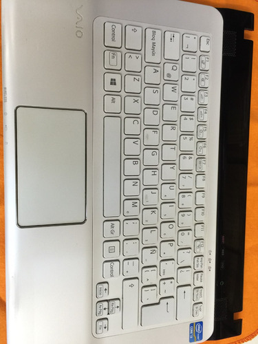 Teclado Completo Con Touchpad Notebook Sony Sve141l11u