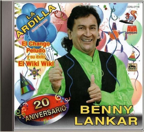 Benny Lankar - El Chango Peludo 20 Aniversario Vol. 20 Cd