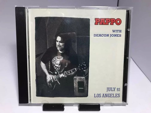 Cd Pappo With Deacon Jones - July 93 Los Angeles