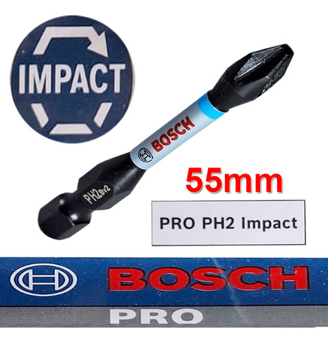 Bit Bosch Impact Control Phillips Ph2 50mm - 2608522330