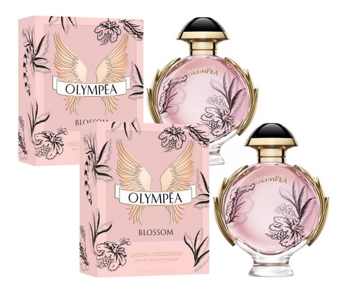 Paquete 2 Pzas Olympea Blossom Paco Rabanne 80ml Dama 